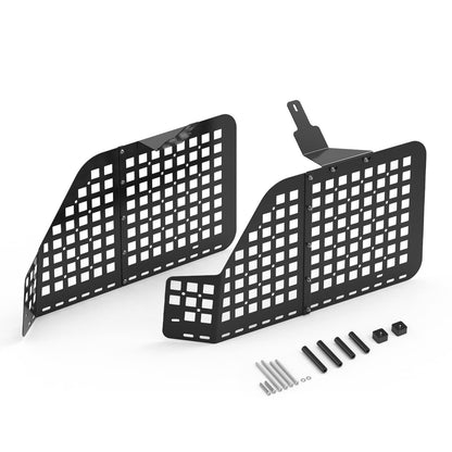 BEVINSEE Rear Window Storage Panel For Toyota 4Runner 2010-2024