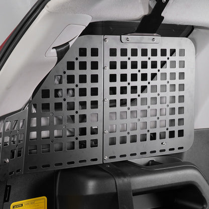 BEVINSEE Rear Window Storage Panel For Toyota 4Runner 2010-2024