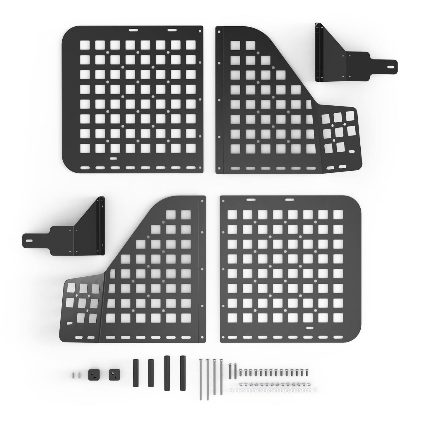 BEVINSEE Rear Window Storage Panel For Toyota 4Runner 2010-2024