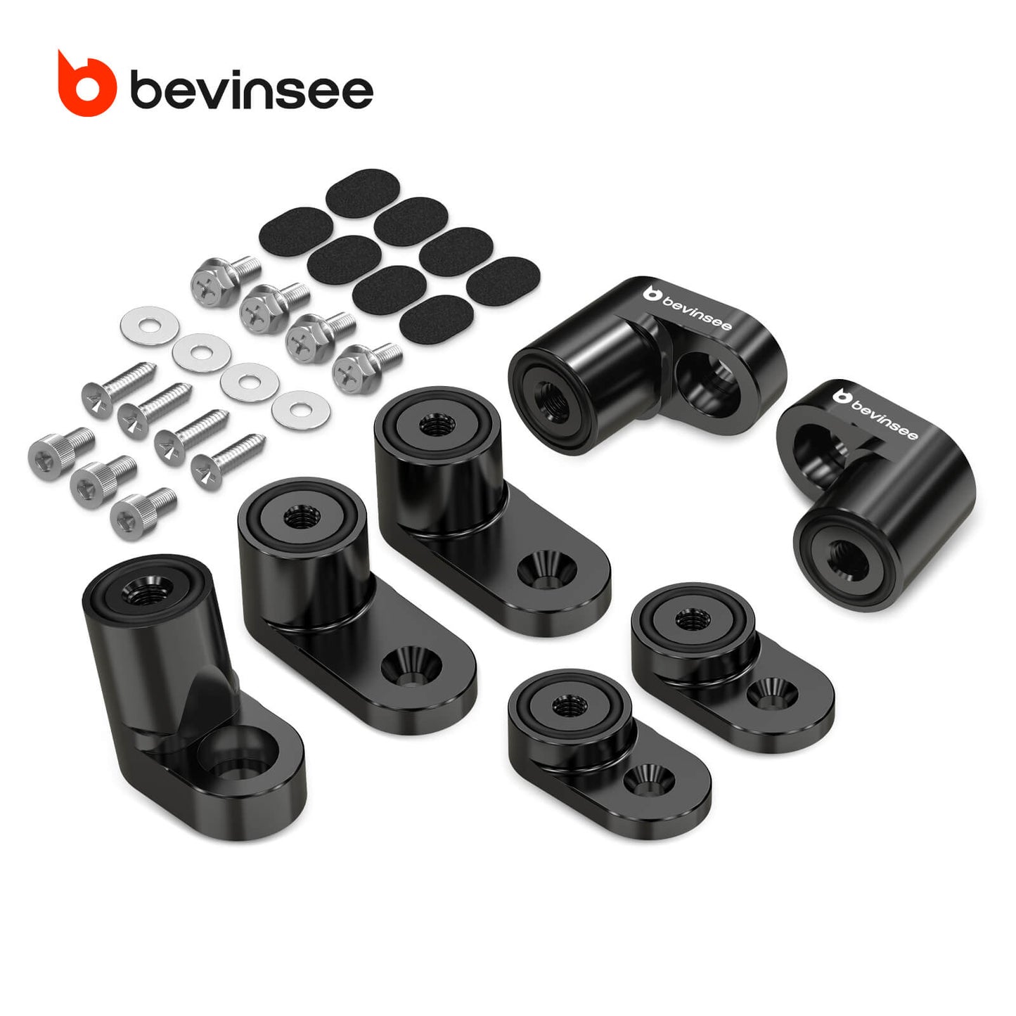 Rear Wing Spoiler Riser Extendsion Kit for Ford Focus ST/RS 2013-2018