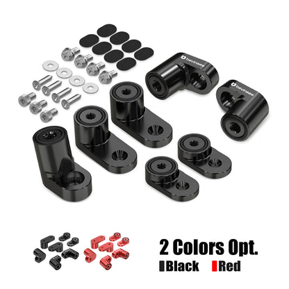 Rear Wing Spoiler Riser Extendsion Kit for Ford Focus ST/RS 2013-2018