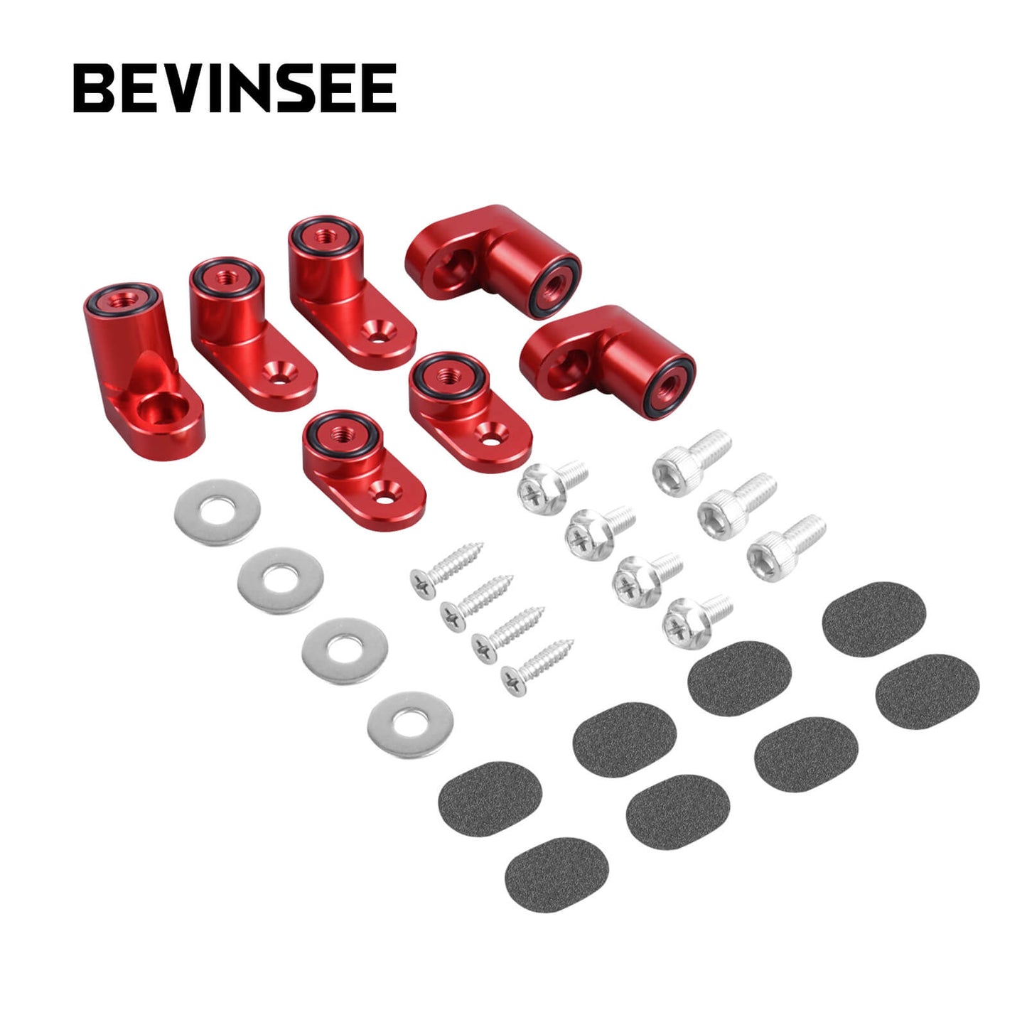 Rear Wing Spoiler Riser Extendsion Kit for Ford Focus ST/RS 2013-2018