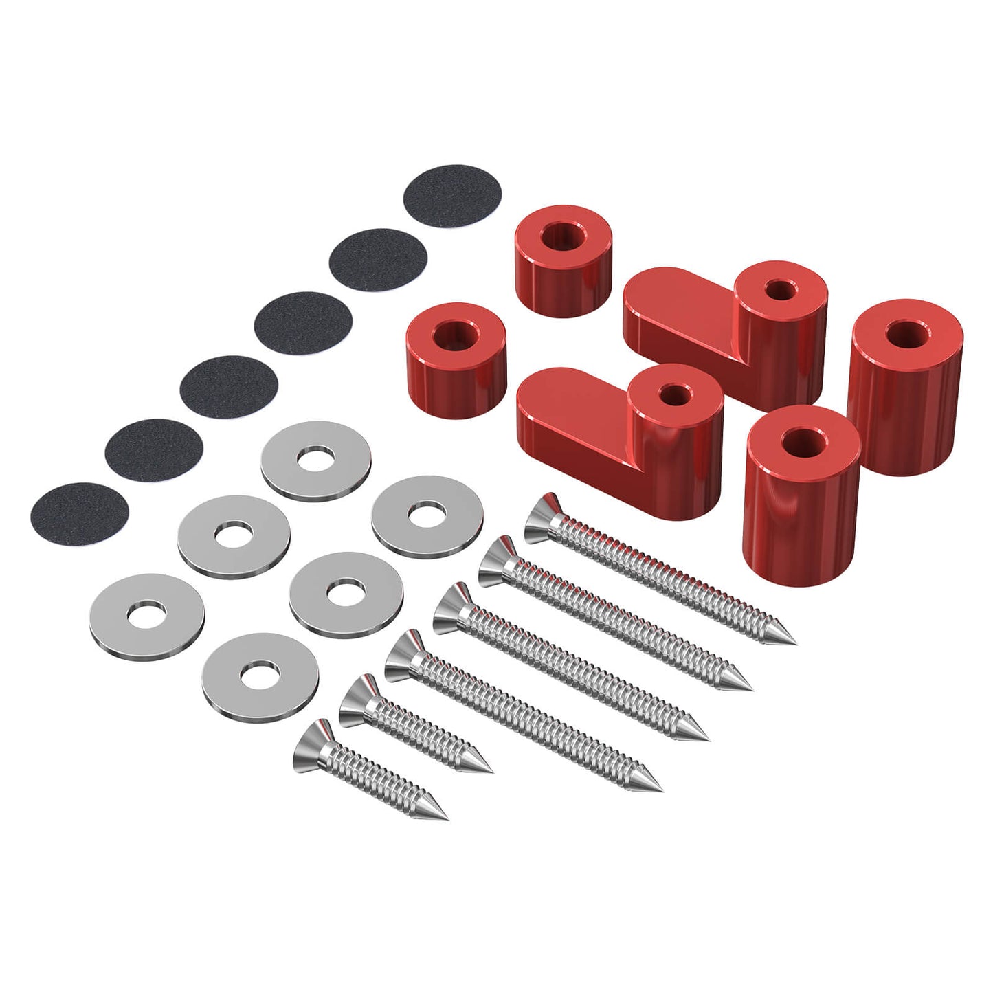 Billet Aluminum Rear Wing Spoiler Riser Kit For Ford Fiesta Mk8 Fiesta ST-Line/ST