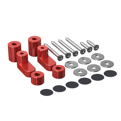 Billet Aluminum Rear Wing Spoiler Riser Kit For Ford Fiesta Mk8 Fiesta ST-Line/ST