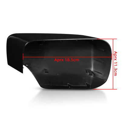 Left+Right Rearview Door Mirror Shell Cover Cap Case For BMW E39 E46 1997-2005