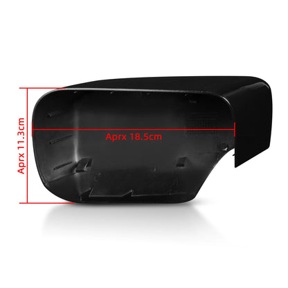 Left+Right Rearview Door Mirror Shell Cover Cap Case For BMW E39 E46 1997-2005