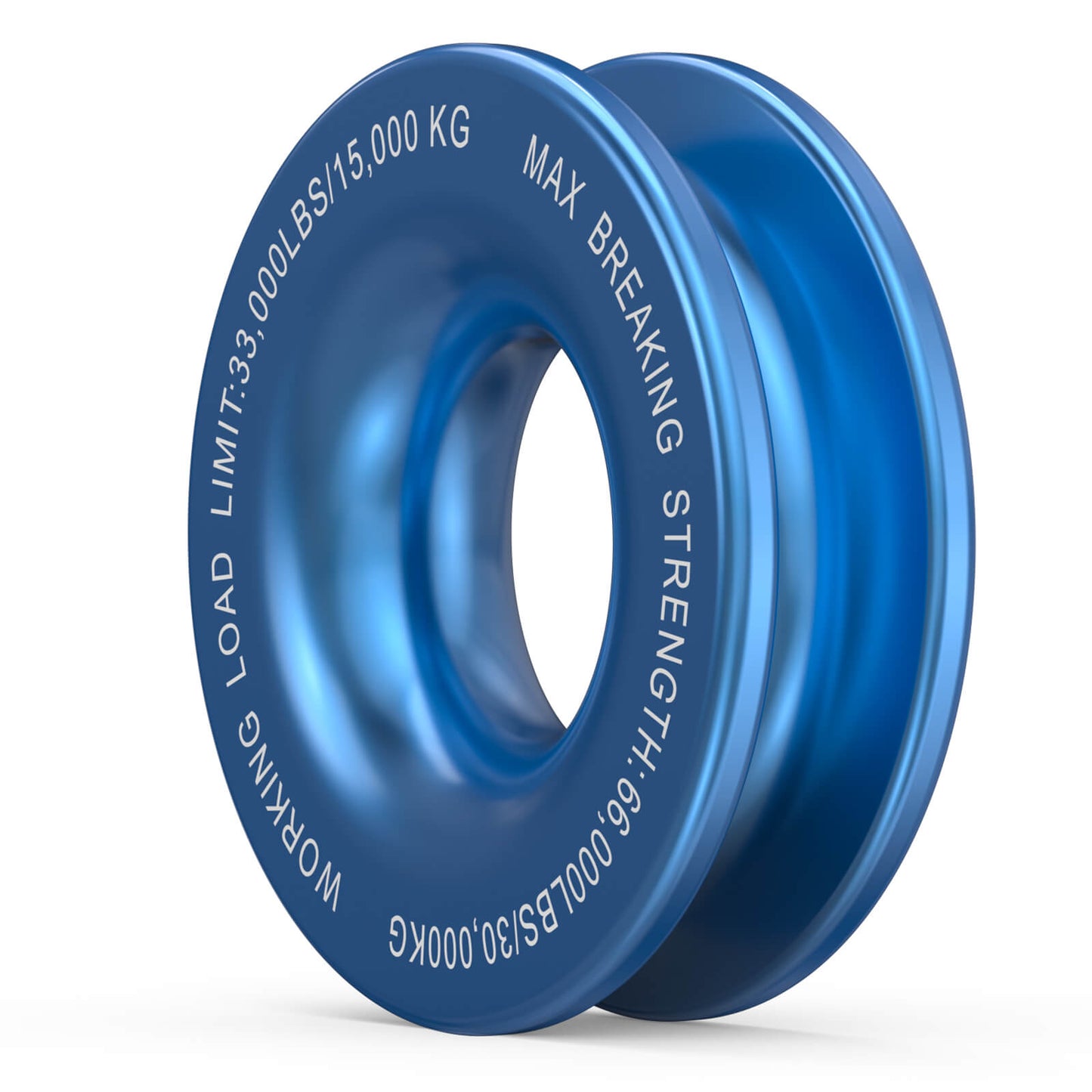 Recovery Pulley Ring 30000 KG for Soft Shackle and Winch Rope 4WD Recovery Gear 4x4 Offroad