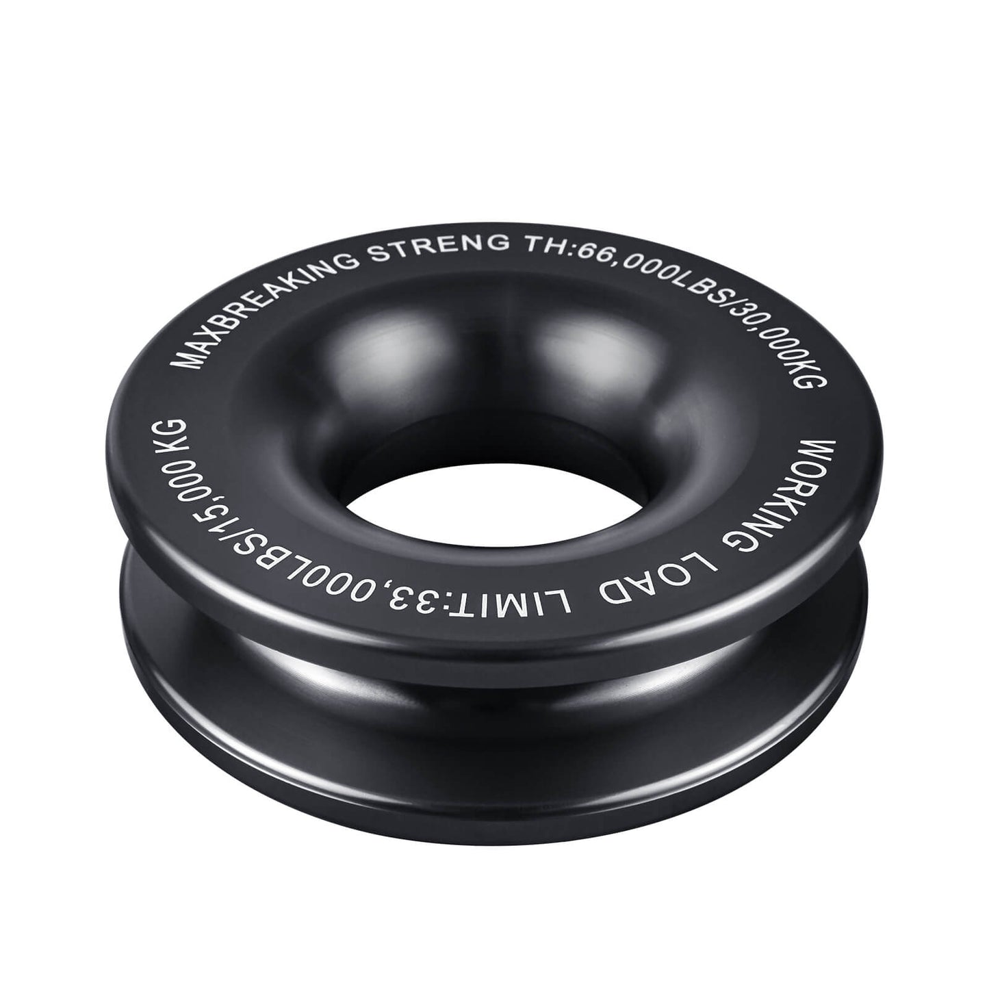 Recovery Pulley Ring 30000 KG for Soft Shackle and Winch Rope 4WD Recovery Gear 4x4 Offroad