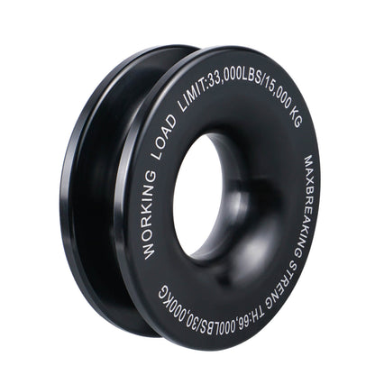 Recovery Pulley Ring 30000 KG for Soft Shackle and Winch Rope 4WD Recovery Gear 4x4 Offroad