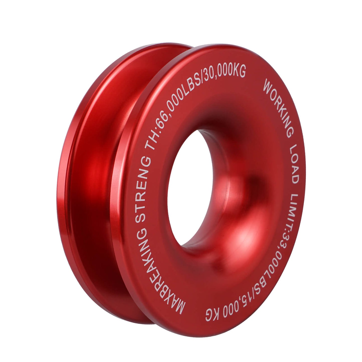 Recovery Pulley Ring 30000 KG for Soft Shackle and Winch Rope 4WD Recovery Gear 4x4 Offroad