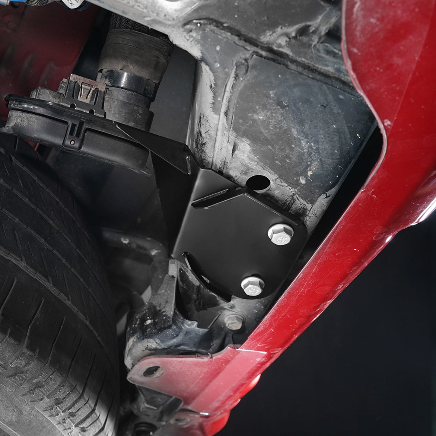 BEVINSEE Trailer Wiring Connector Relocation Bracket For Toyota 4Runner