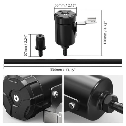 BEVINSEE Remote Washer Fill Kit For VW MK7 Golf R Audi S3 8V