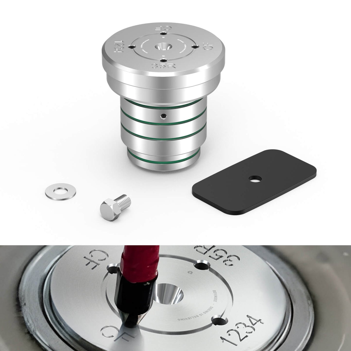 Reverse Drum Tester For Ford LS 6L80 6L90 35R/1-2-3-4 Drum Testing Tool Leaks and Cracks