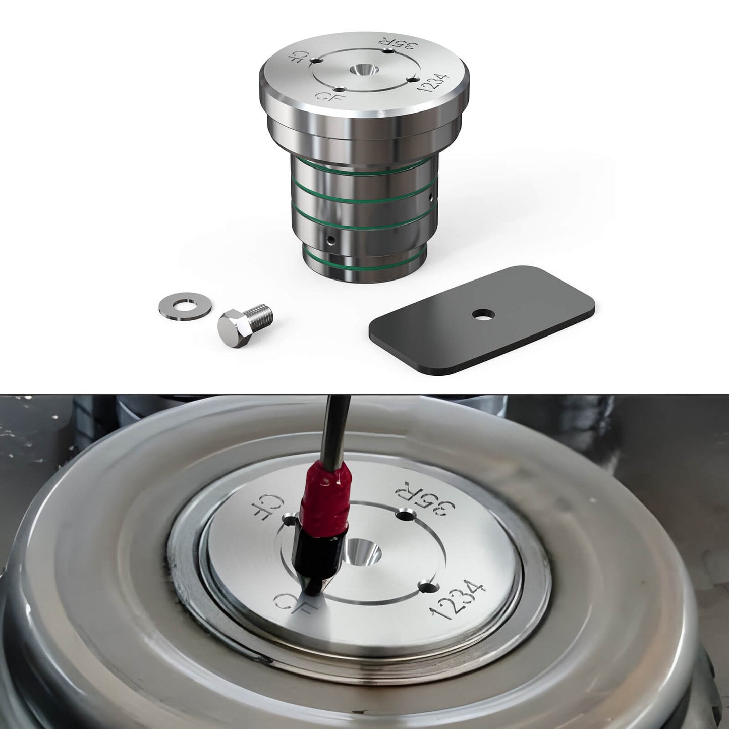 Reverse Drum Tester For Ford LS 6L80 6L90 35R/1-2-3-4 Drum Testing Tool Leaks and Cracks