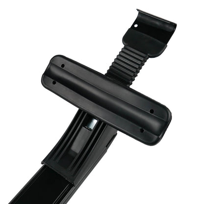 2 Pcs Roof Luggage Rack Black Aluminum Alloy+Nylon for Honda Civic 2006-2020