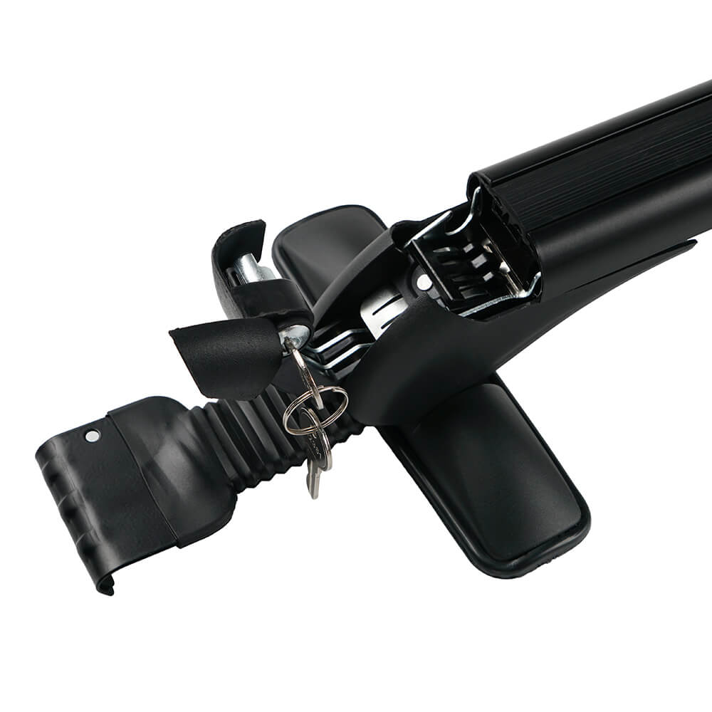 2 Pcs Roof Luggage Rack Black Aluminum Alloy+Nylon for Honda Civic 2006-2020