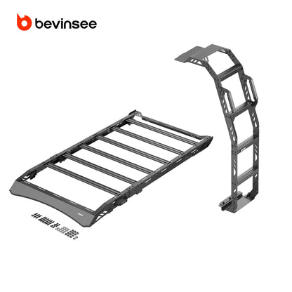 BEVINSEE Roof Rack Non-Drill For 4Runner 2014-2024