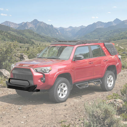 BEVINSEE Rugged Front Bumper For 4Runner 2010-2024
