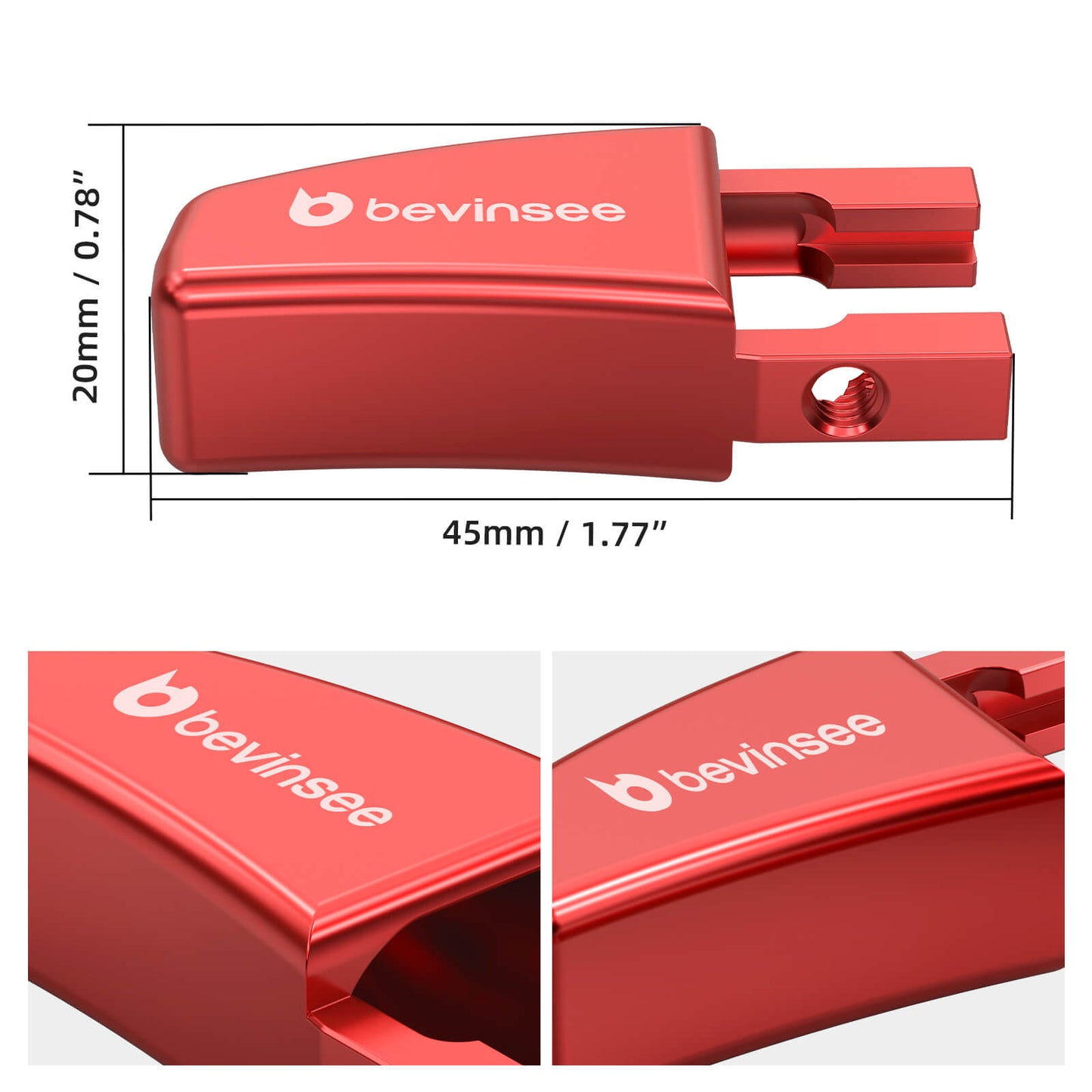 BEVINSEE Seat Release Lever Knob Latch Handle for Ford Mustang 2005-2014