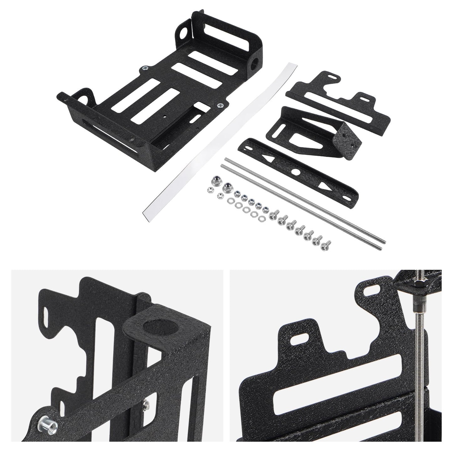 BEVINSEE Secondary Battery Box for Toyota 4Runner 2010-2023 5th Gen