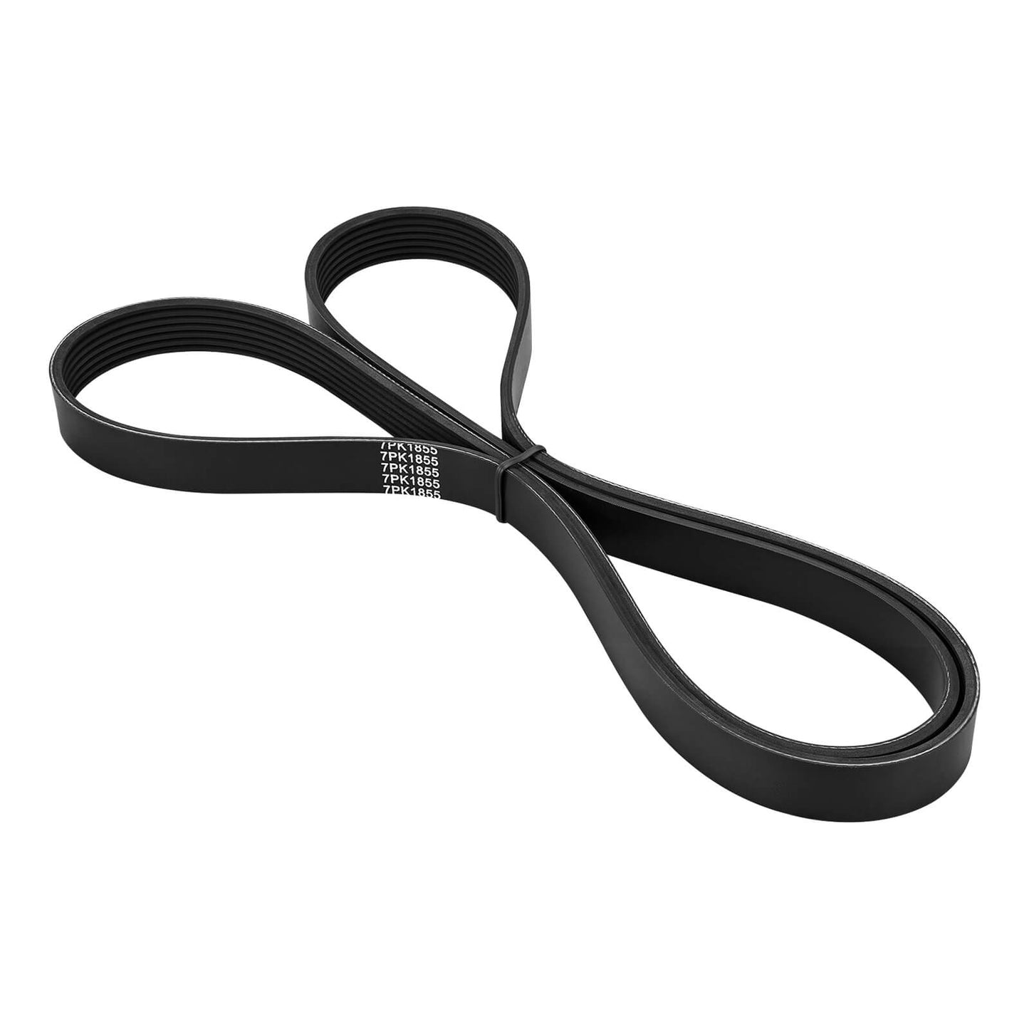 Serpentine Belt Replacement for 7PK1855 For BMW E90 E92 N54 Engine 335i 1M