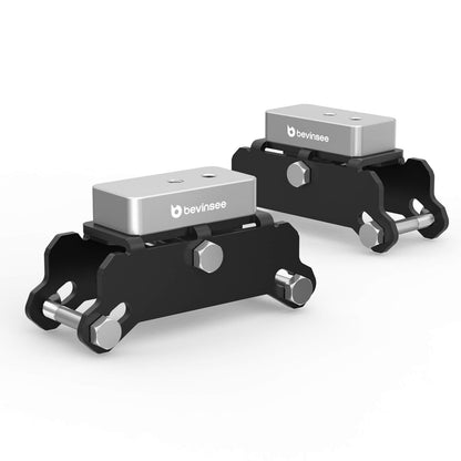 BEVINSEE 3-4 Ton Set Jack Stand Adapters for BMW MINI Toyota SUPRA A90 Nissan