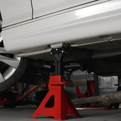 BEVINSEE 3-4 Ton Set Jack Stand Adapters for BMW MINI Toyota SUPRA A90 Nissan