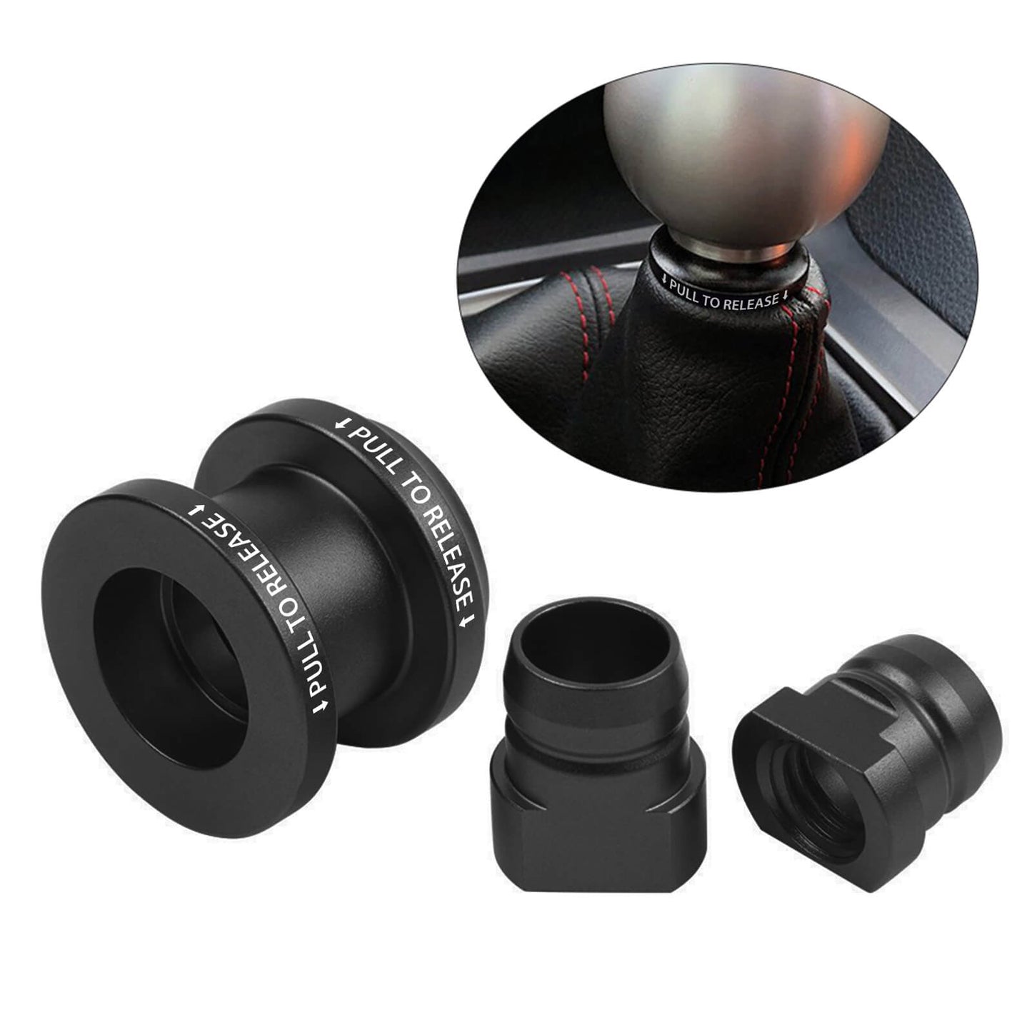Shift Boot Collar Upgrade M10x1.5mm Shifters Knobs For Honda Accord Civic CRV Accord