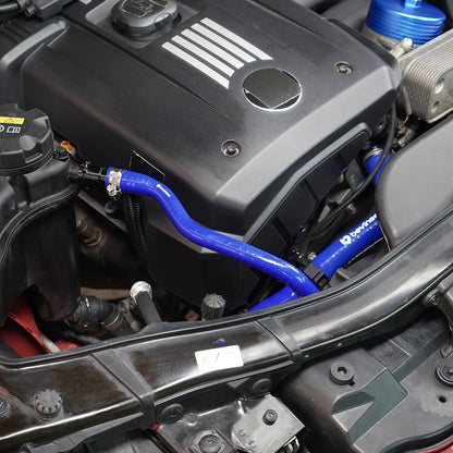 Silicone Coolant Expansion Tank Hose With Aluminum Flange For BMW E90 E92