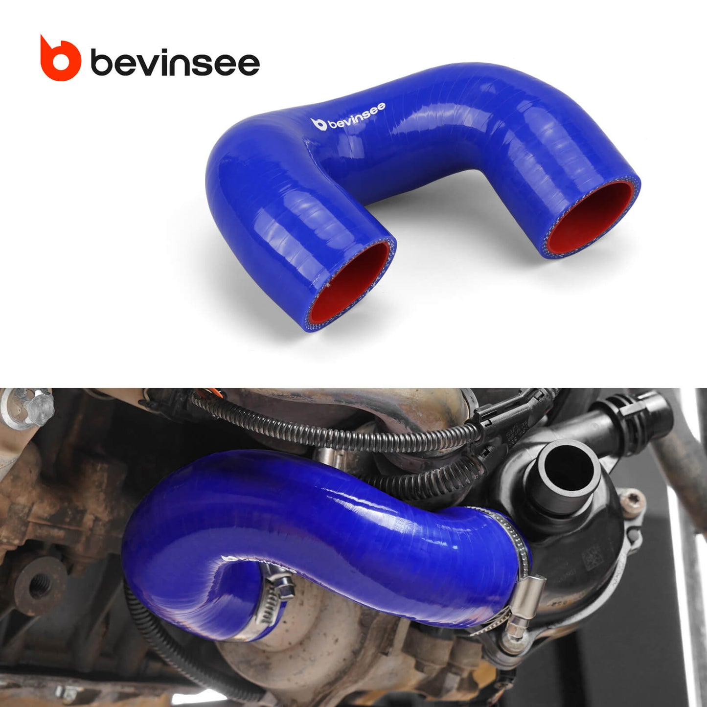 Silicone Engine Coolant Hose For BMW E9X E8X X1 X3 X5 Z4