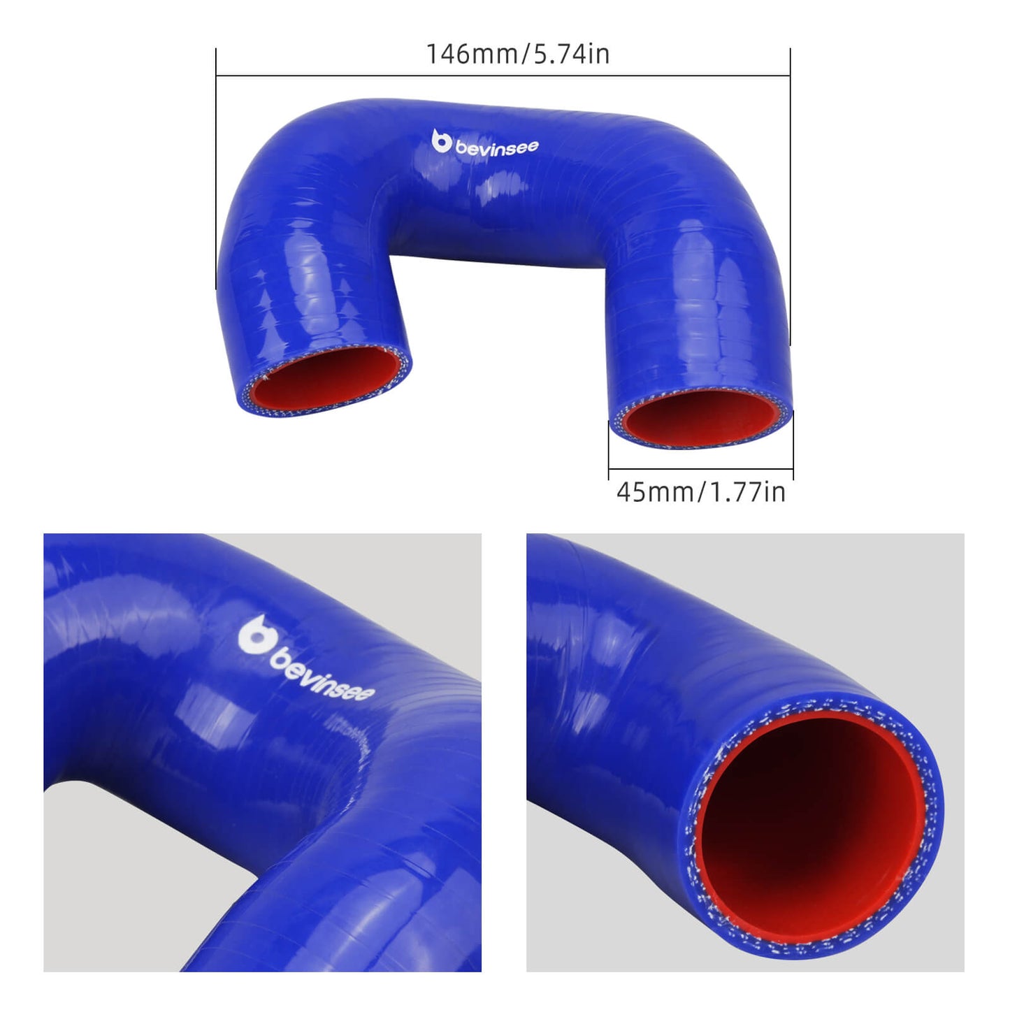 Silicone Engine Coolant Hose For BMW E9X E8X X1 X3 X5 Z4