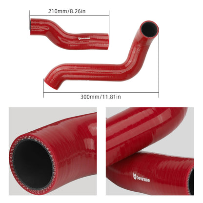 Silicone Radiator Coolant Hose Kit For BMW E46 Non-M 1999-2006
