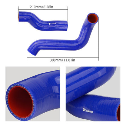 Silicone Radiator Coolant Hose Kit For BMW E46 Non-M 1999-2006