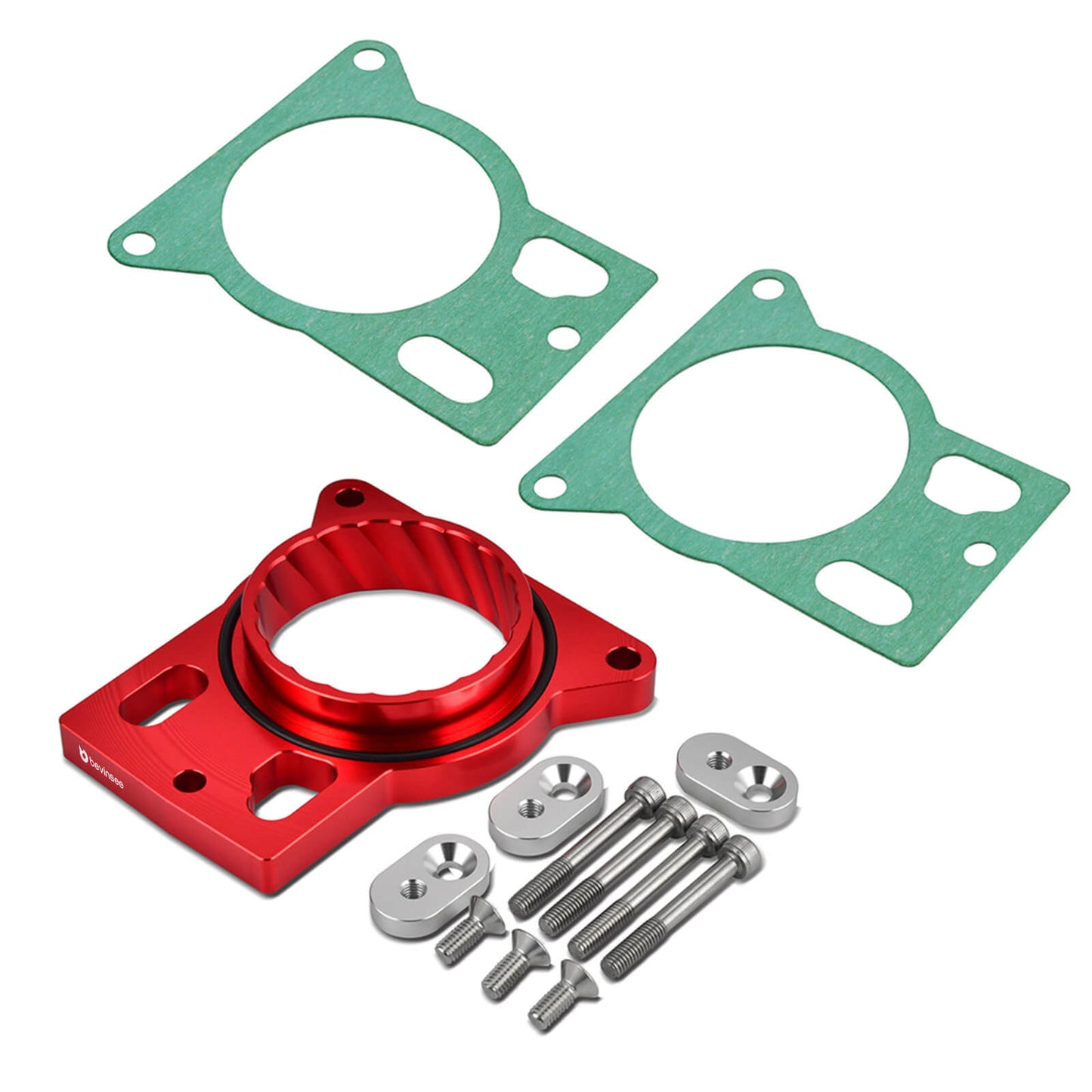 BEVINSEE Cadillac Escalade & Chevrolet Silverado Throttle Body Spacer