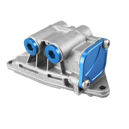 Solid Billet Aluminium Oil Thermostat Housing Plugs For BMW N54 N55 S55