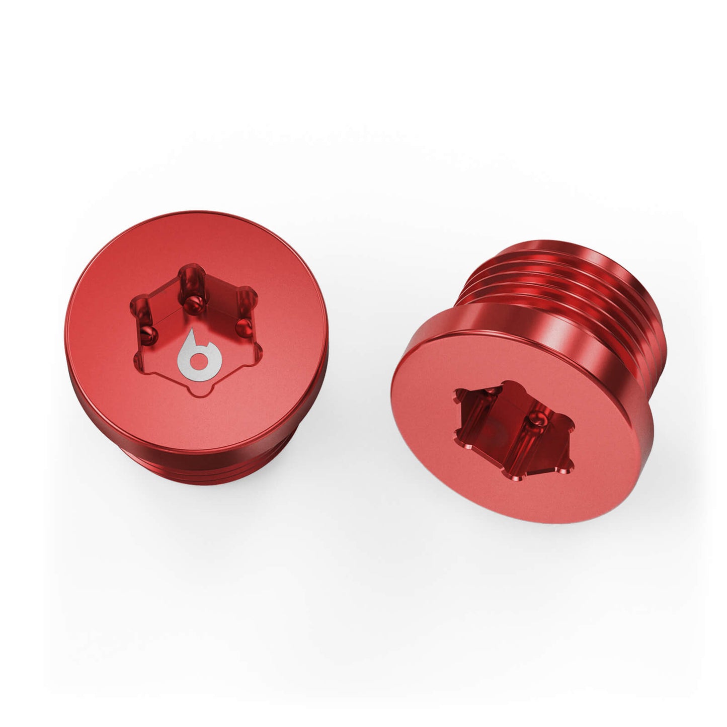 Solid Billet Aluminium Oil Thermostat Housing Plugs For BMW N54 N55 S55