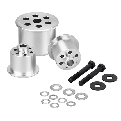 BEVINSEE Solid Differential Mount Bushing Set For BMW E46 Non-M