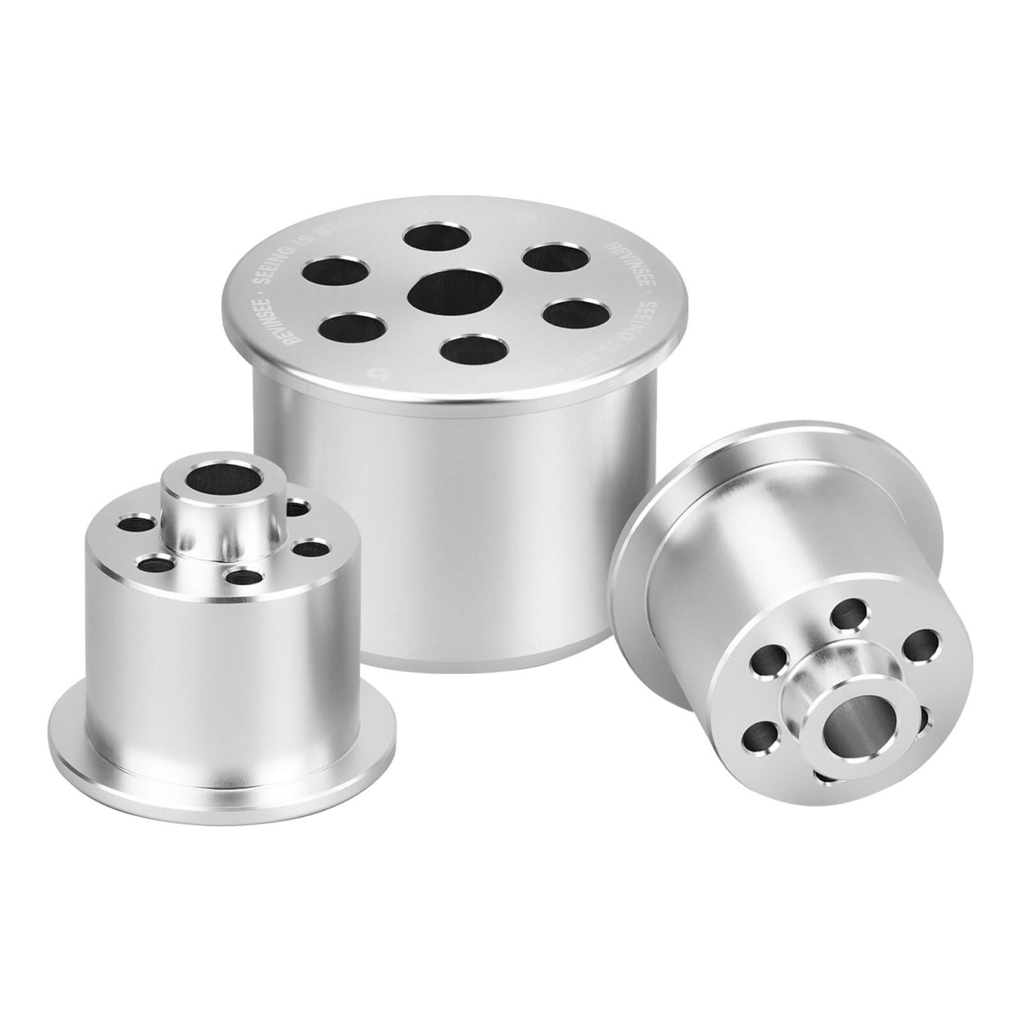 BEVINSEE Solid Differential Mount Bushing Set For BMW E46 Non-M