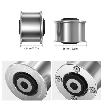Solid Monoball Rear Trailing Arm Bushings RTAB For BMW E36 E46 M3 E85 E86 Z4
