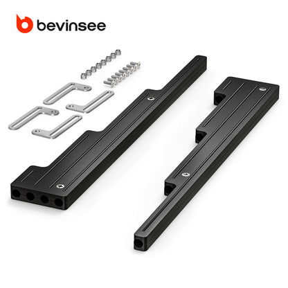 BEVINSEE Spark Plug Wire Looms Holders for Small Block Chevy SBC BBC 350