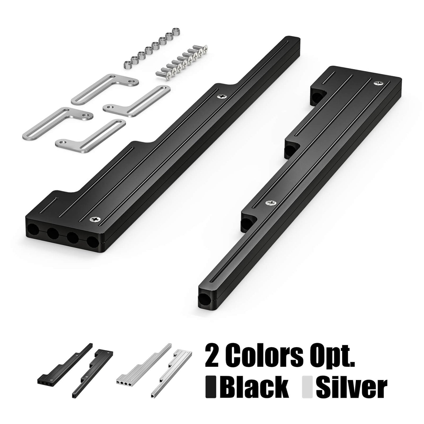 BEVINSEE Spark Plug Wire Looms Holders for Small Block Chevy SBC BBC 350