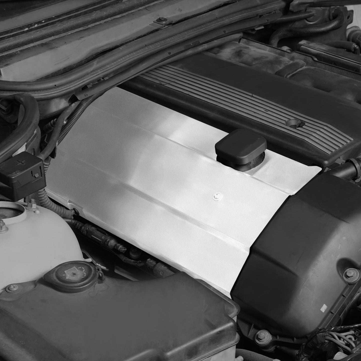 Stainless Steel Valve Cover Heat Shield For BMW M52TU M54 TURBO