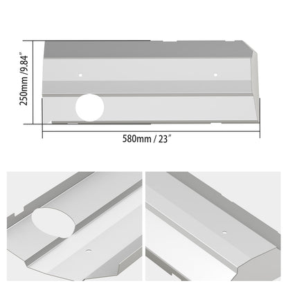 Stainless Steel Valve Cover Heat Shield For BMW M52TU M54 TURBO