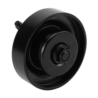 Steel Belt Tension Pulley Black Steel 1pc for Hyundai Accent Elantra Kia Rio Spectra