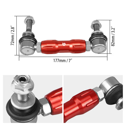 BEVINSEE Front Sway Bar Link Kit Toyota 4Runner FJ Cruiser
