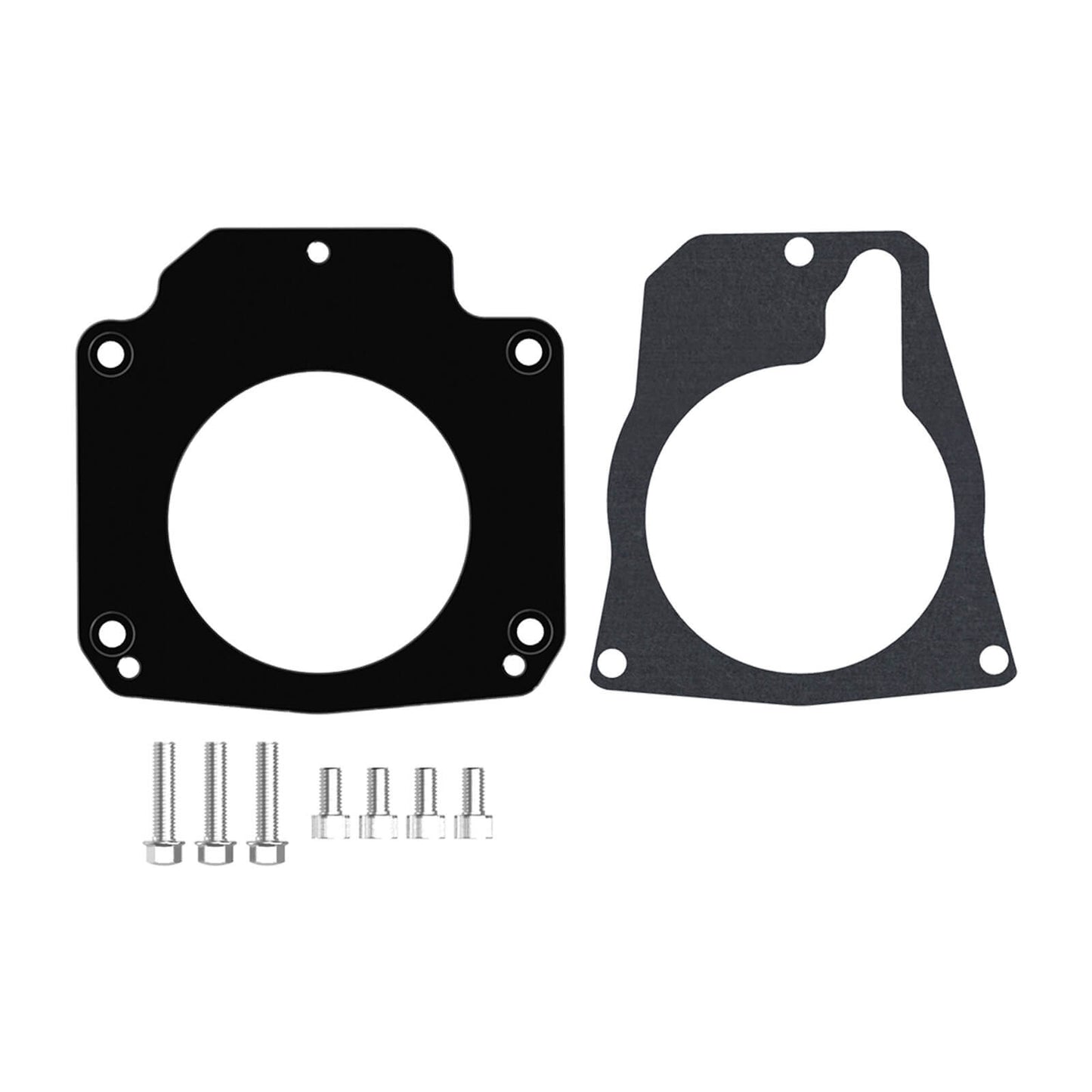 For 4 Bolt to 3 Bolt Throttle Body Adapter w/ Gasket For Drive By Wire LS Engine