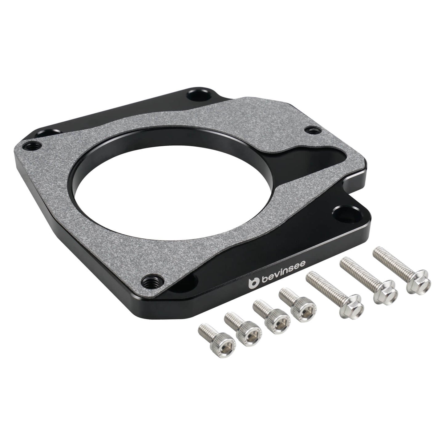 For 4 Bolt to 3 Bolt Throttle Body Adapter w/ Gasket For Drive By Wire LS Engine