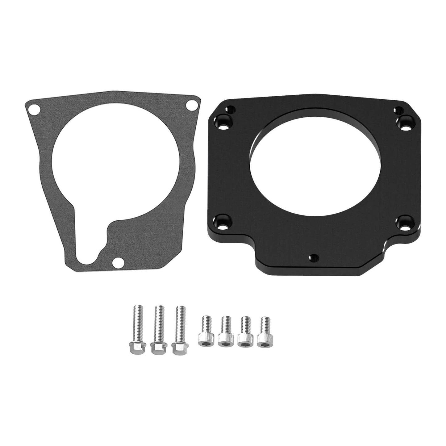 For 4 Bolt to 3 Bolt Throttle Body Adapter w/ Gasket For Drive By Wire LS Engine