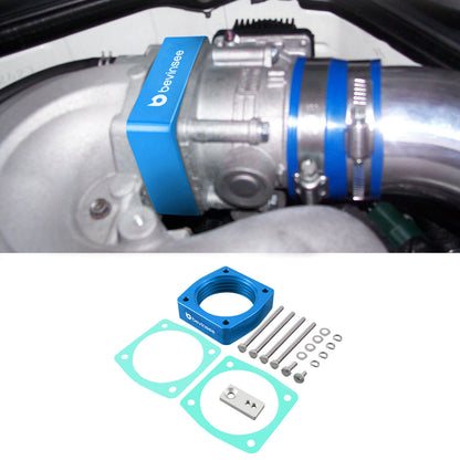 BEVINSEE Throttle Body Spacer for Nissan 350Z 3.5L Engine