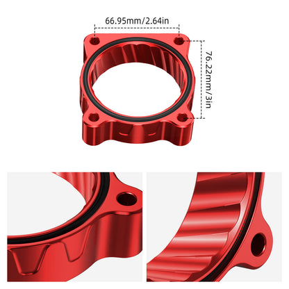 BEVINSEE Throttle Body Spacer For Toyota 4Runner FJ Cruiser Tundra